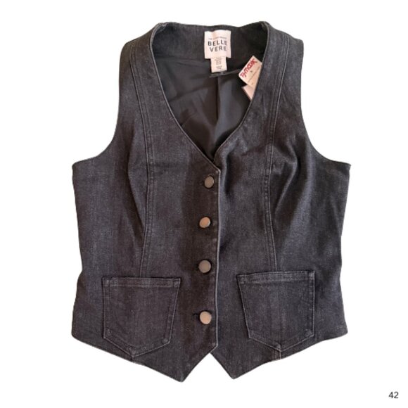 STYLE BUNDLE: NWT BELLE VERE Denim Set + NWT ZARA & GW ROMWE Tops, XS/S BB1703B - Picture 2 of 8